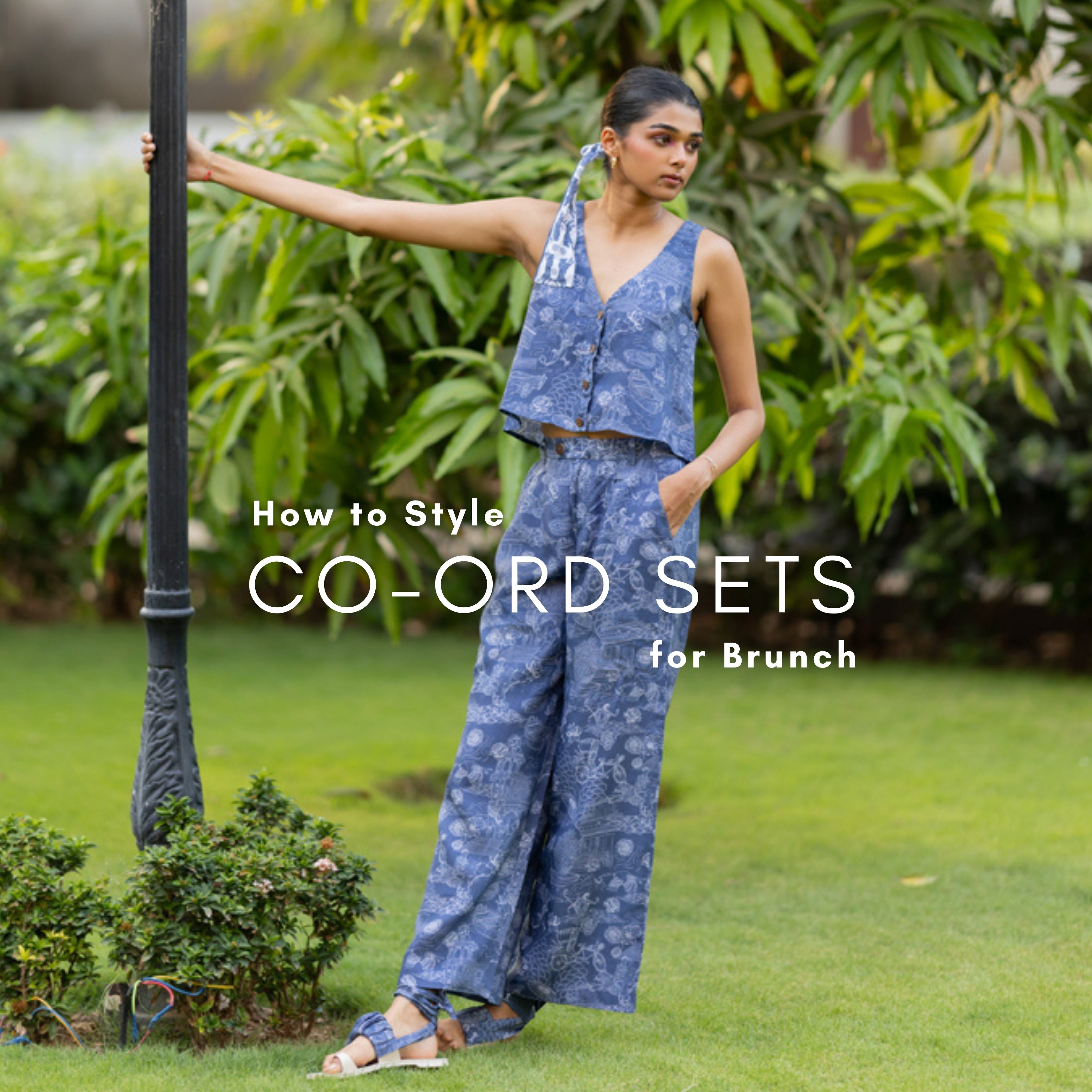 How to Style Co-ord Sets for Brunch