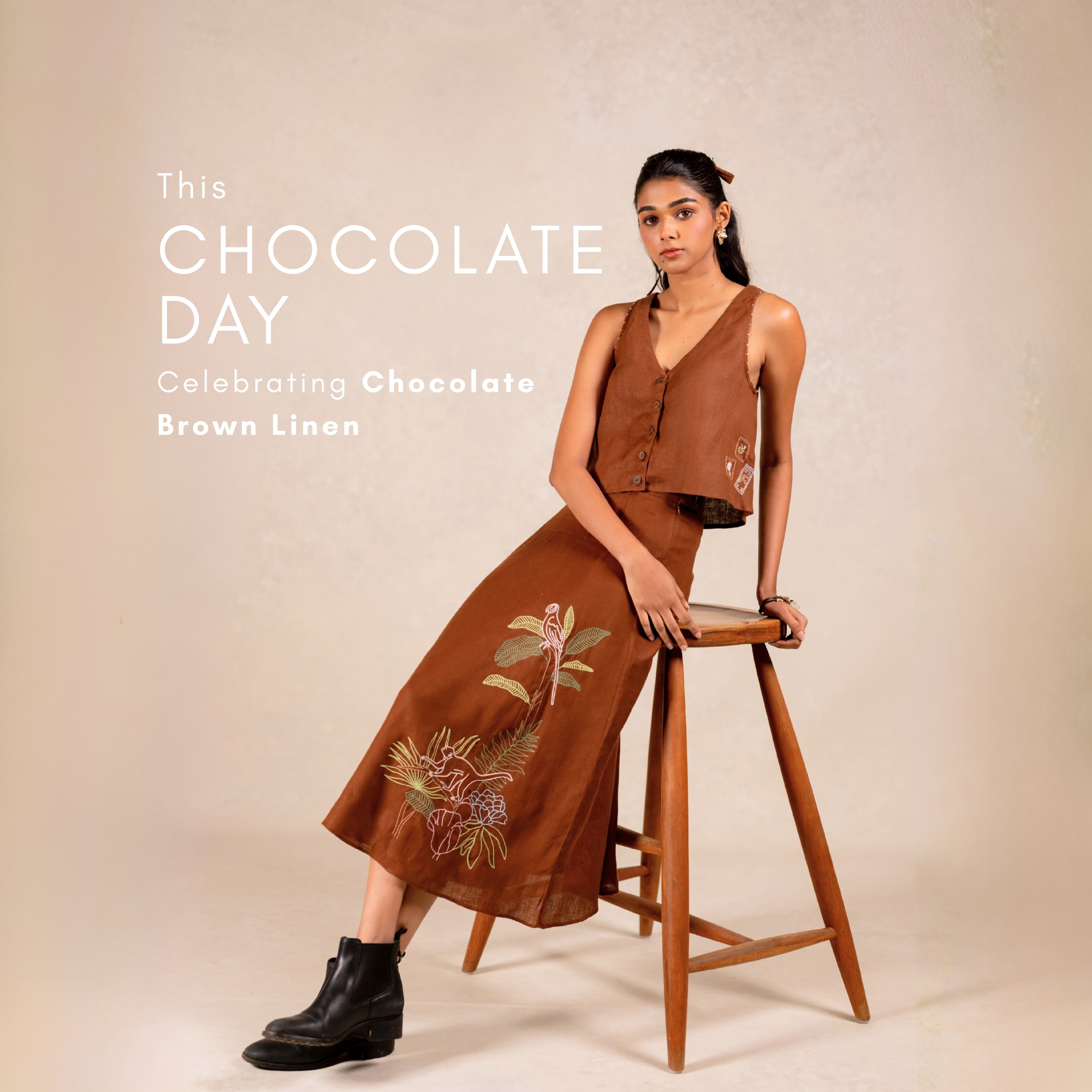 This Chocolate Day, a Love Letter to Our Chocolate Brown Linen