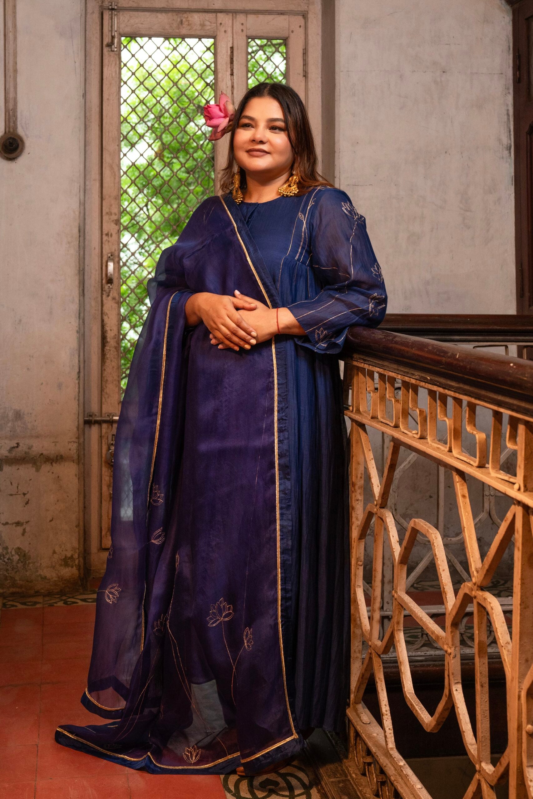 Neel Kamal kurta set - Mayur Neela