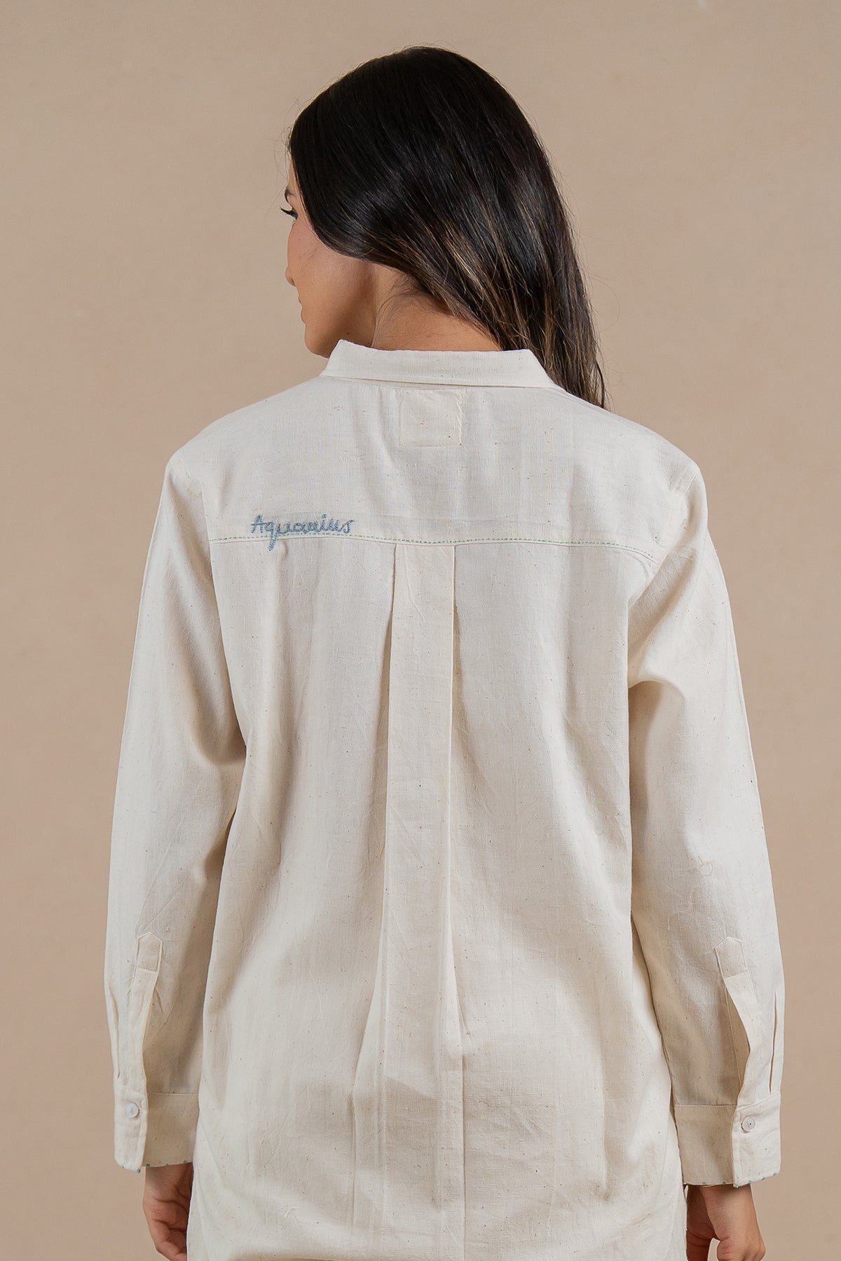 Aquarius Kala Cotton Shirt - Off white