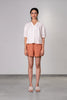 Bobby Linen Drawstring Shorts with Pockets - Sand Brown