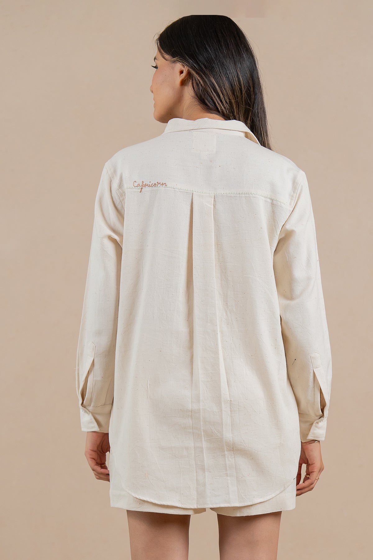 Capricorn Kala Cotton Shirt - Off white