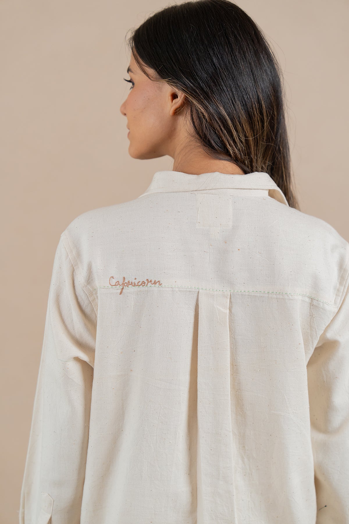 Capricorn Kala Cotton Shirt - Off white
