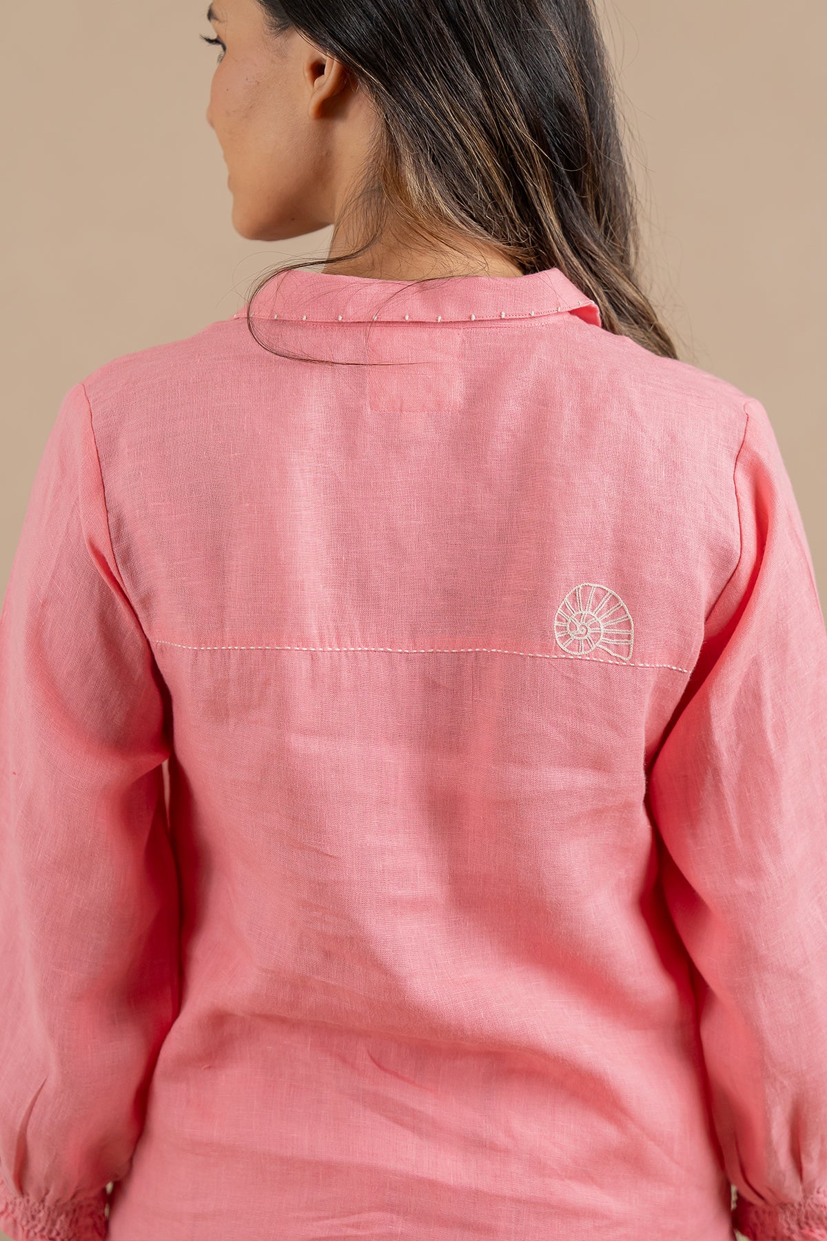 Carla-Linen-Bobbin-Shirt-With-Pockets-Flamingo-Pink-