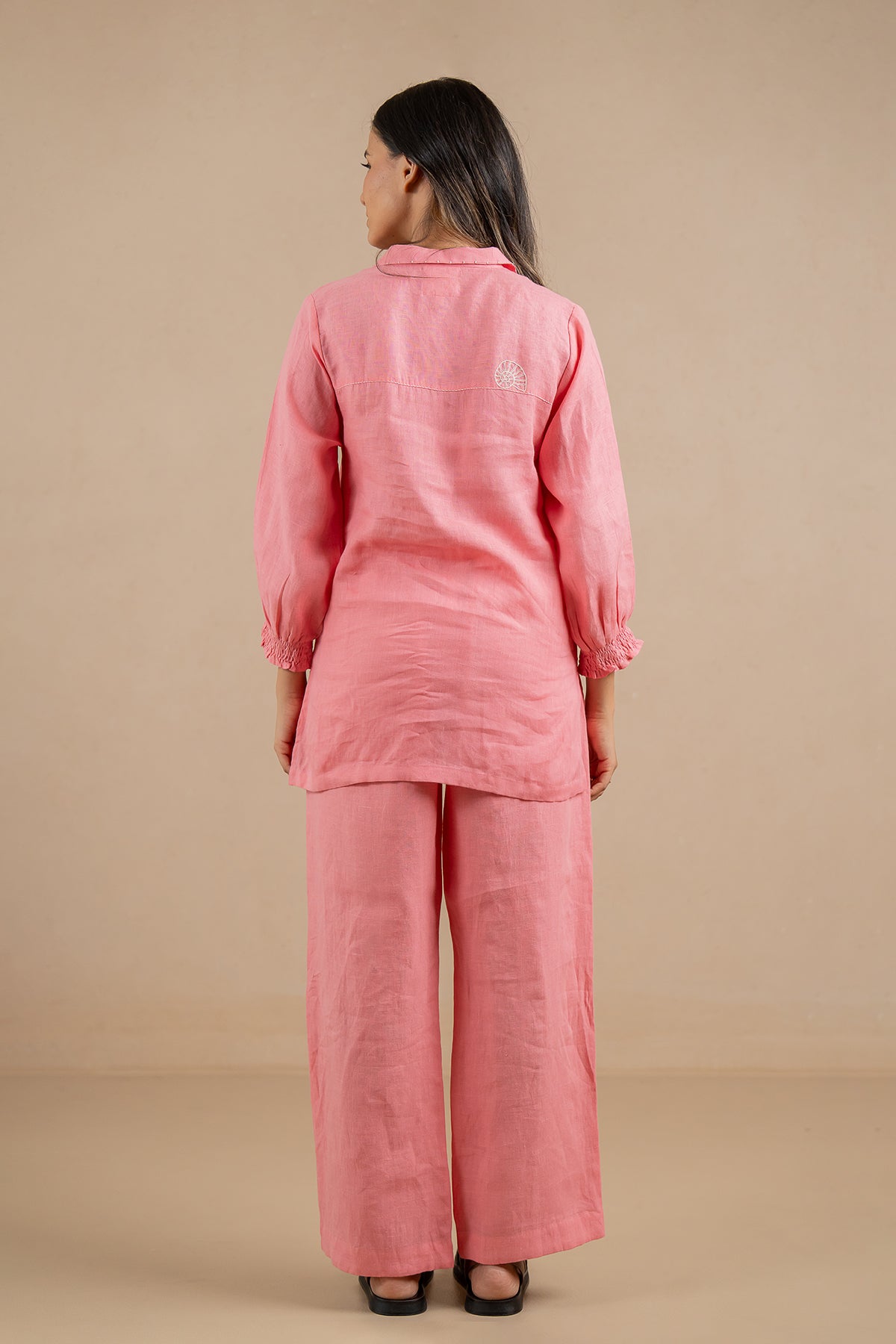 Carla-Linen-Bobbin-Shirt-With-Pockets-Flamingo-Pink-