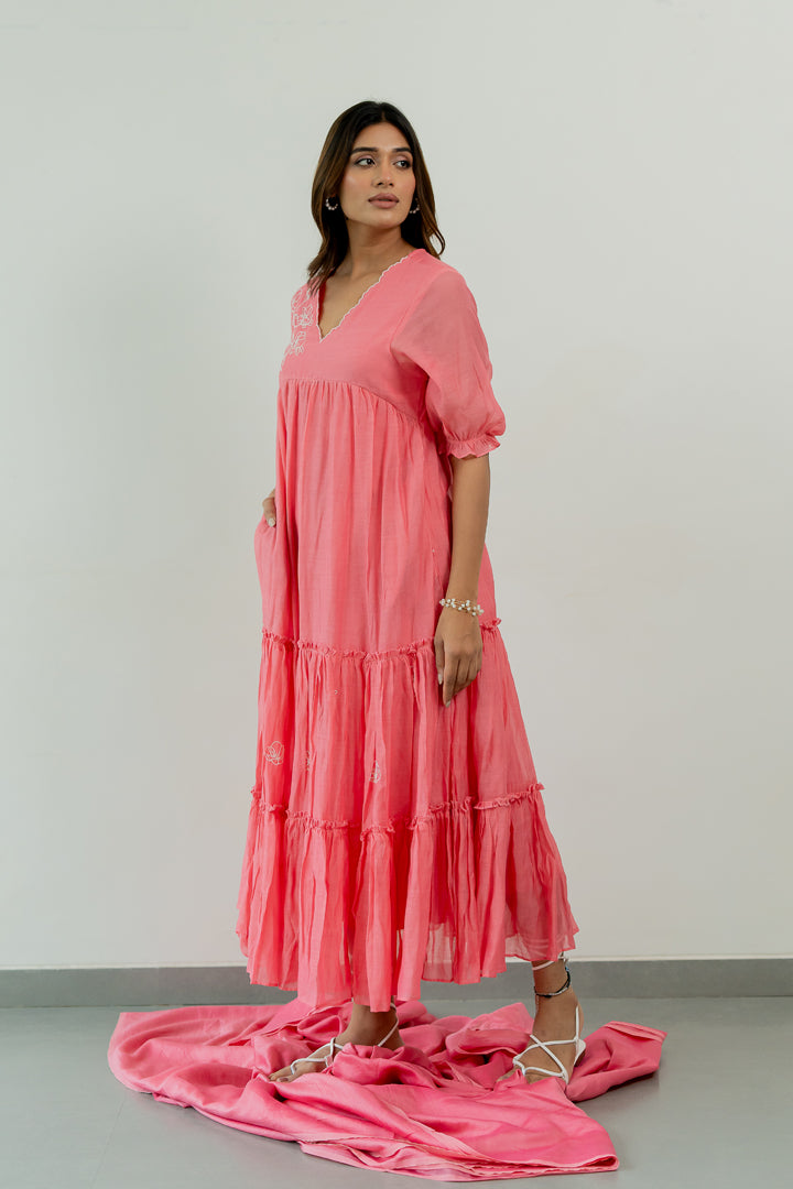Chanderi-Meadow-Dress-Carnation-Pink-