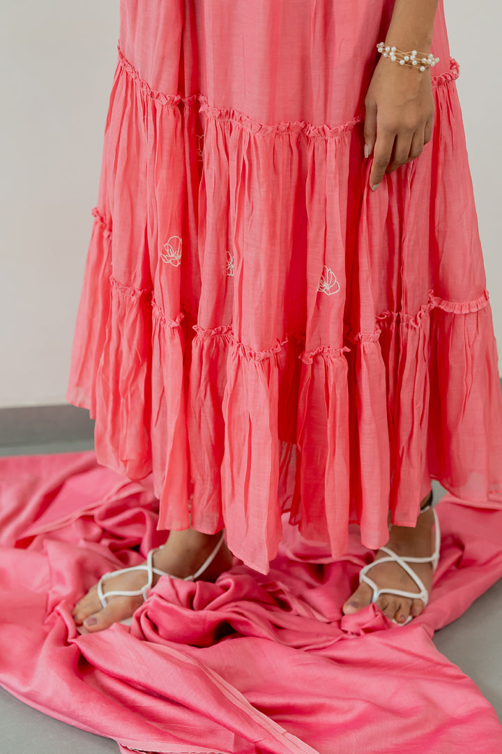 Chanderi-Meadow-Dress-Carnation-Pink-