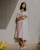 Charlotte- Linen Long Overlay - Off White