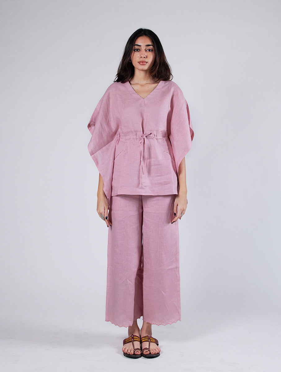 MIMOSA KAFTAN TOP - Mauve Pink