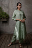 OLIVIA LINEN KURTA - Pista