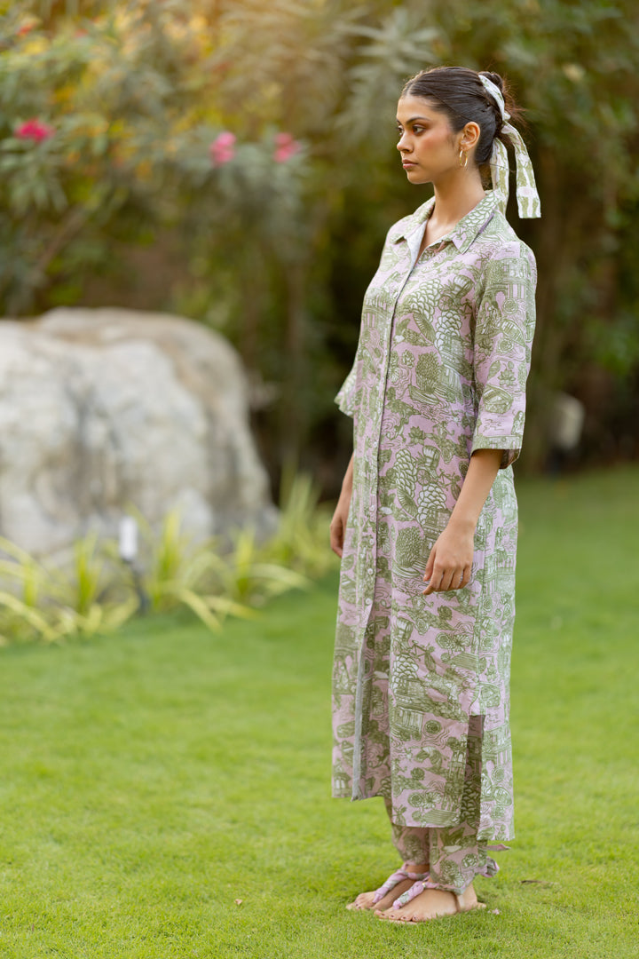 Linen Tales Of Banaras Pant
