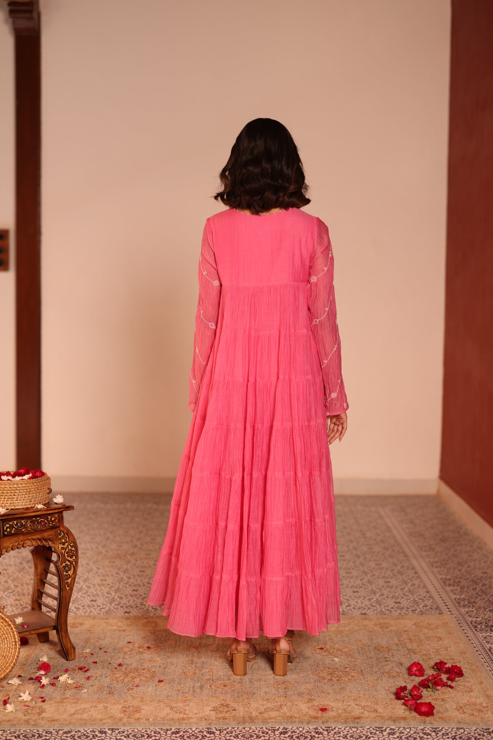 Seven tier kurta set