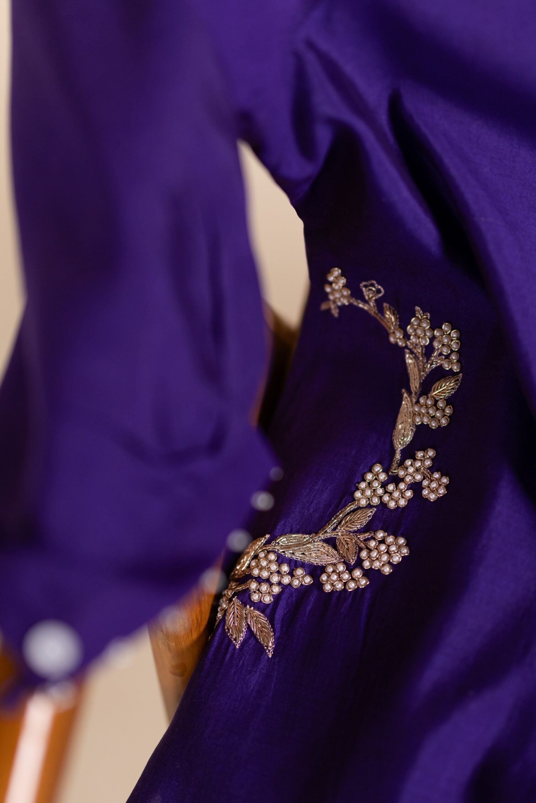 Madhurima Silk Kurta Set - Purple