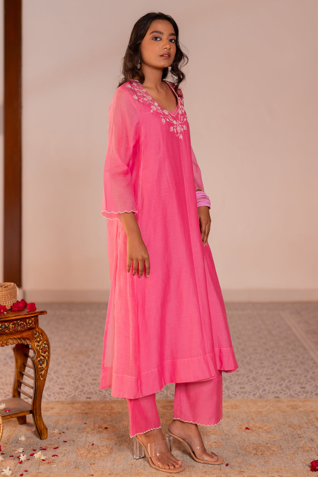 Anar jaal kurta set