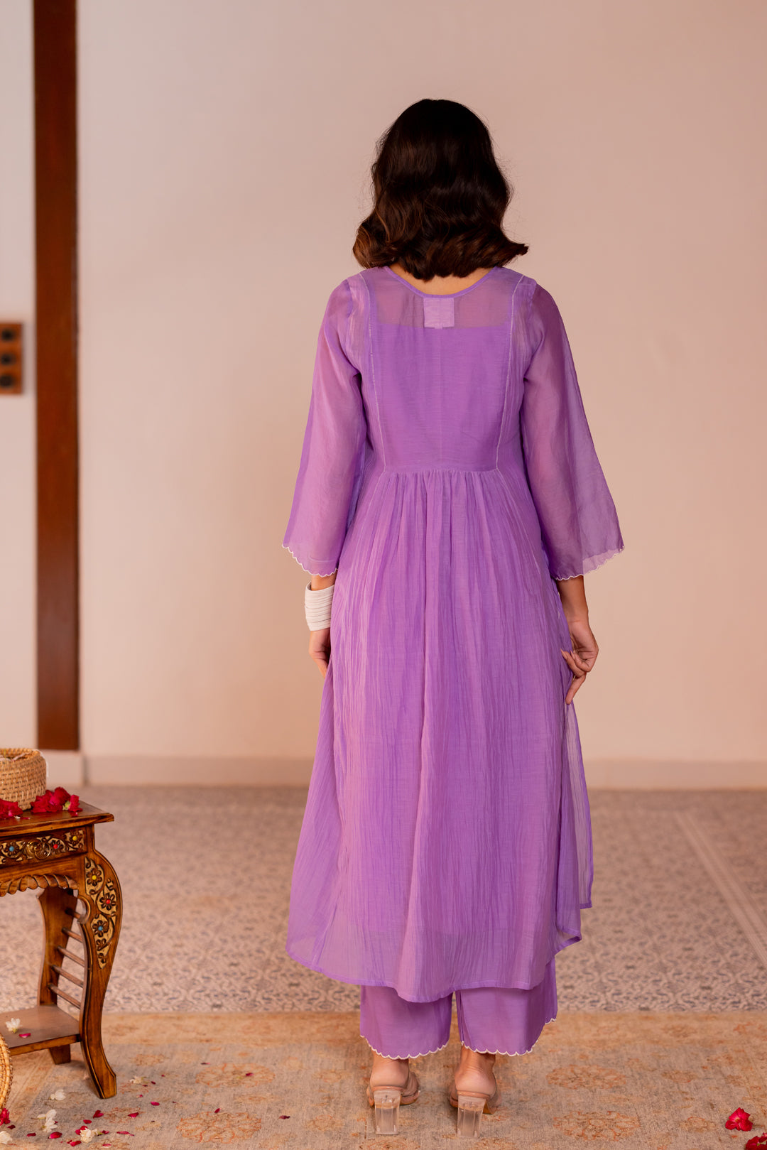 Center kali kurta set