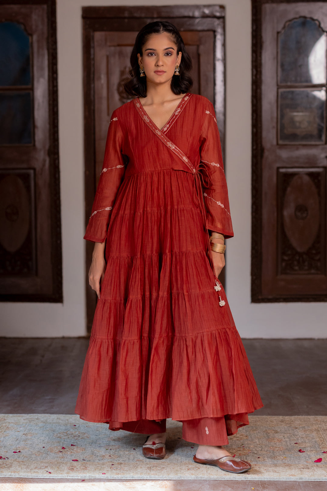 Leheriya angrakha set