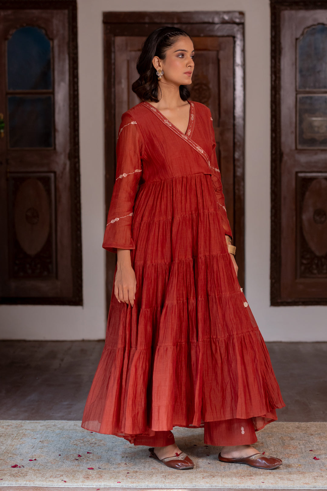 Leheriya angrakha set