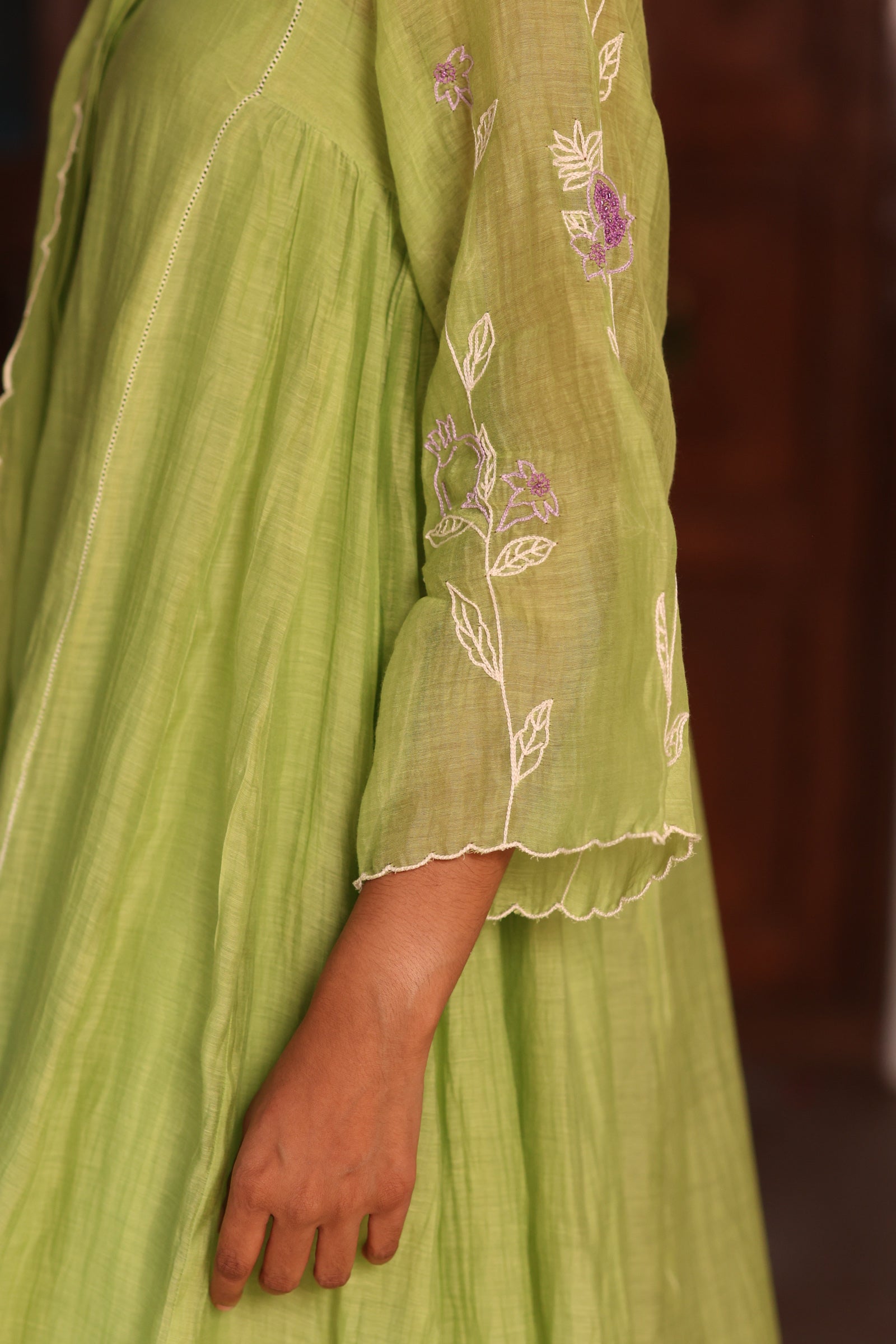 Side kali kurta set