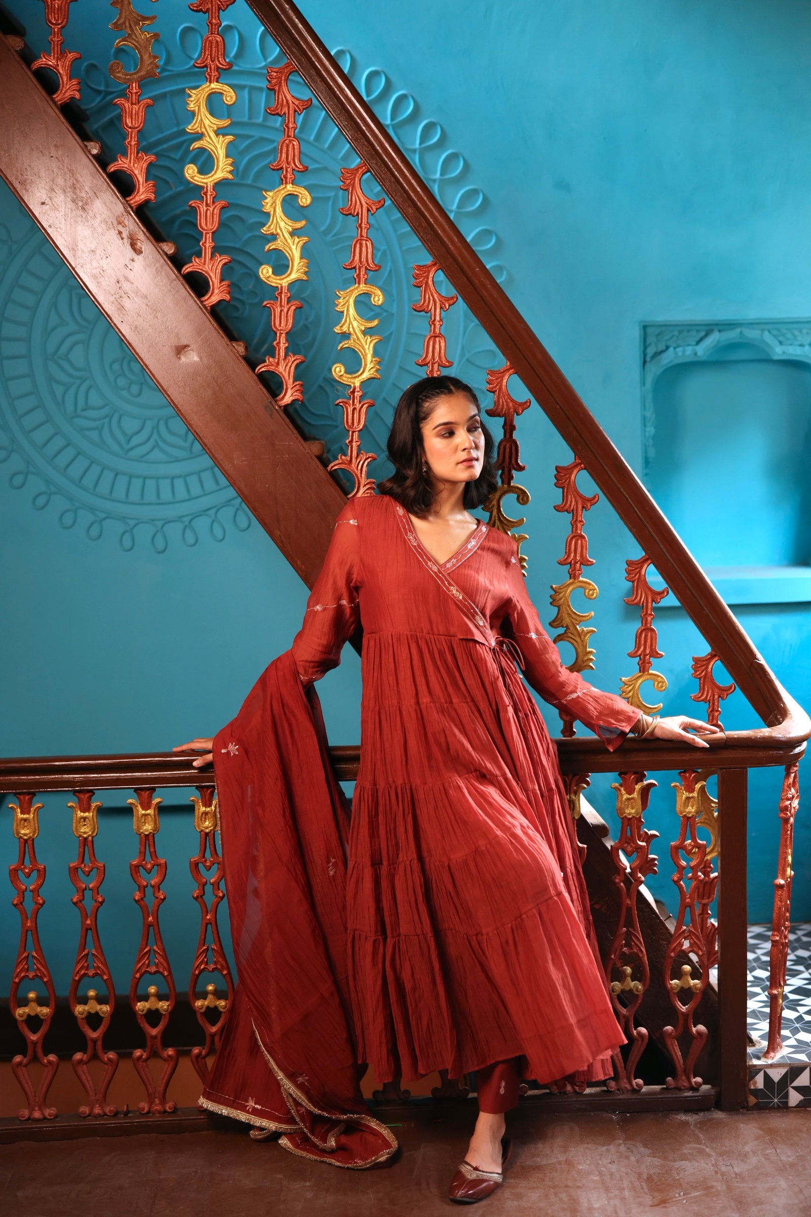 Chanderi dupatta