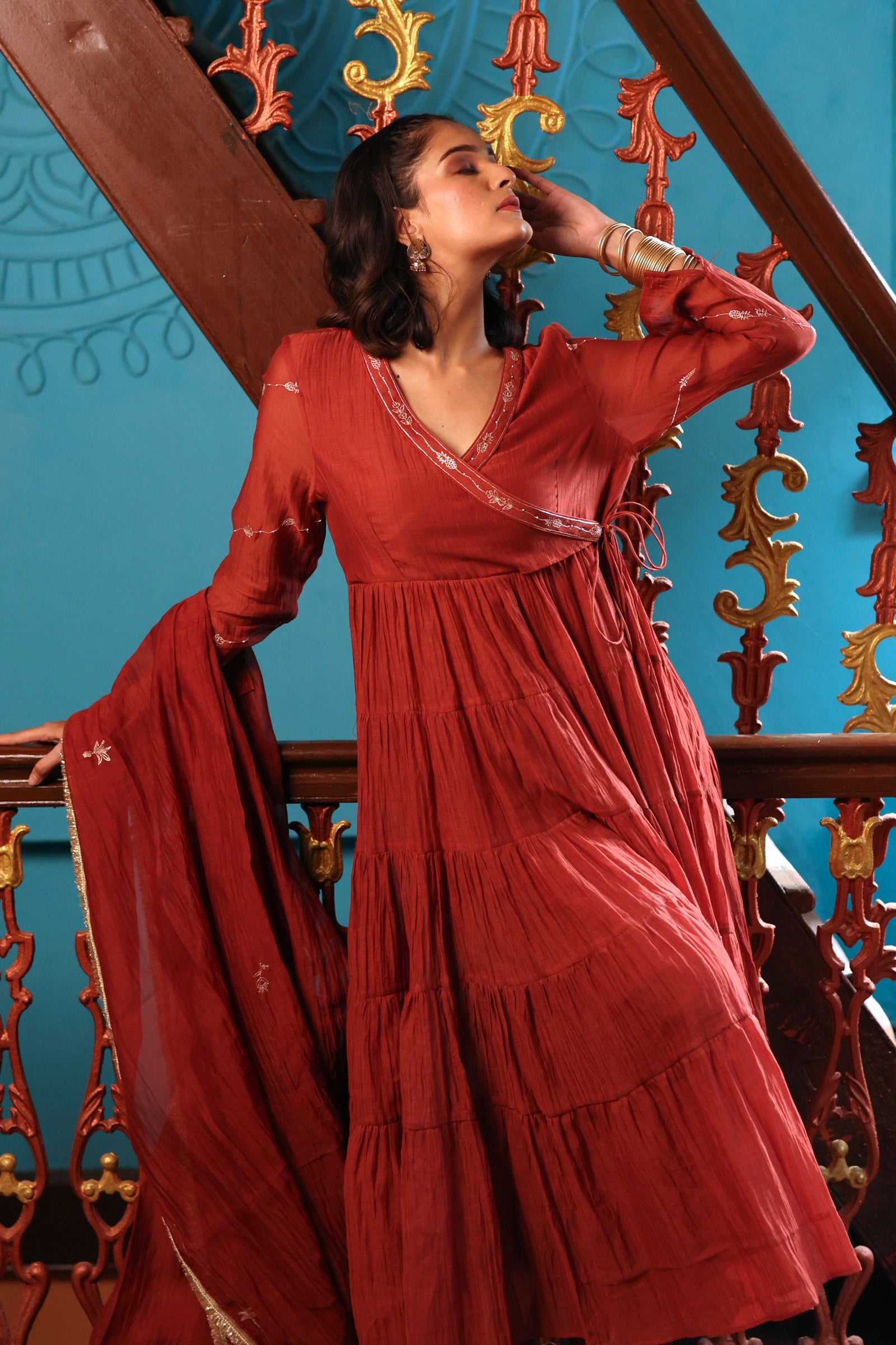Chanderi dupatta