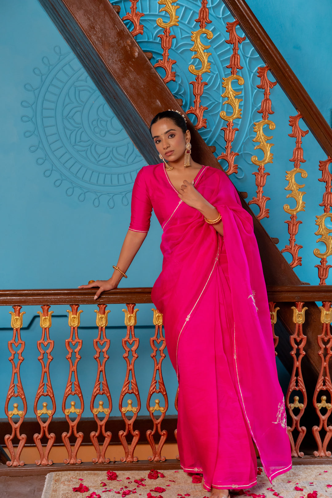 Gulnaar saree