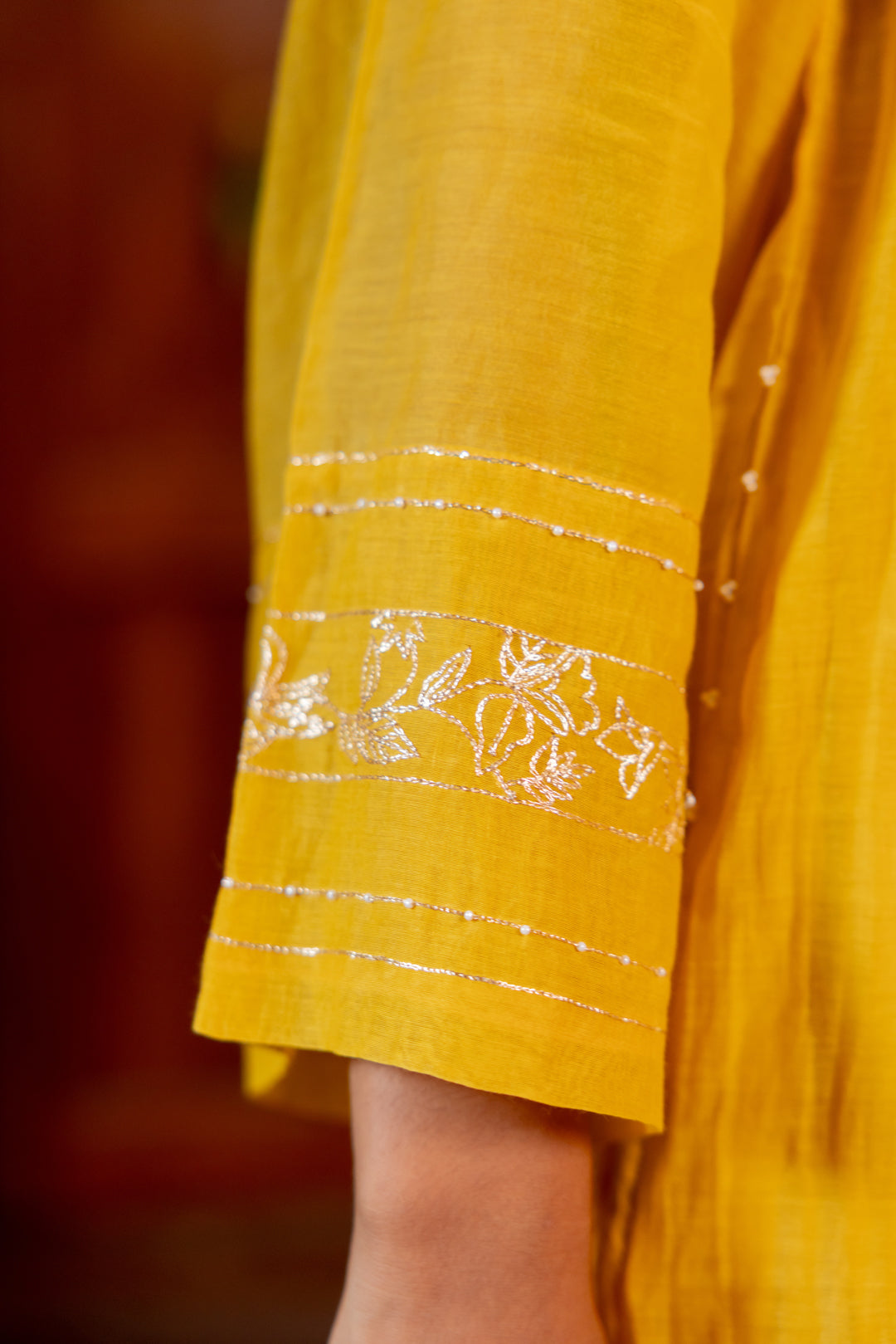 Phool jaal kurta set