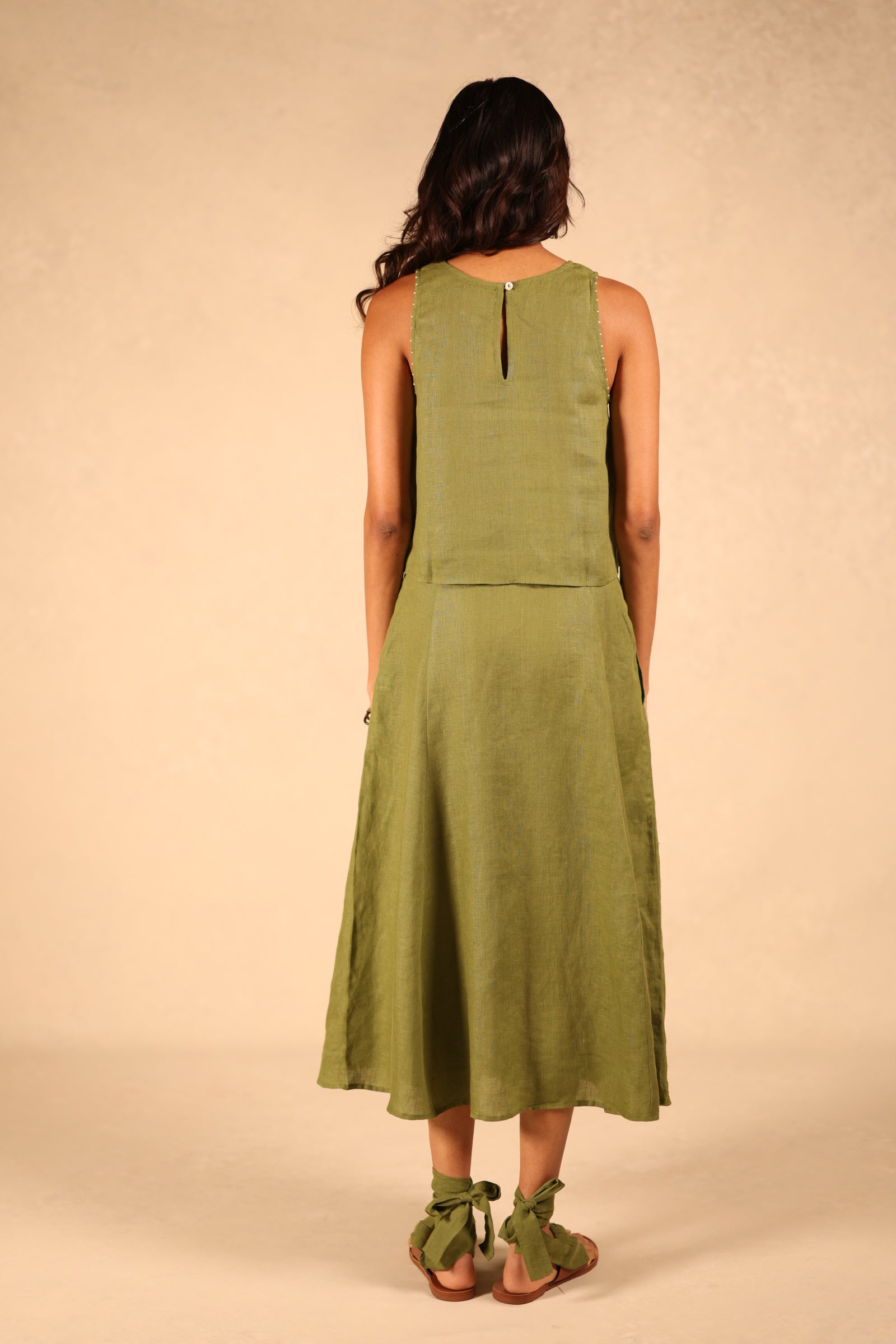 Linen skirt