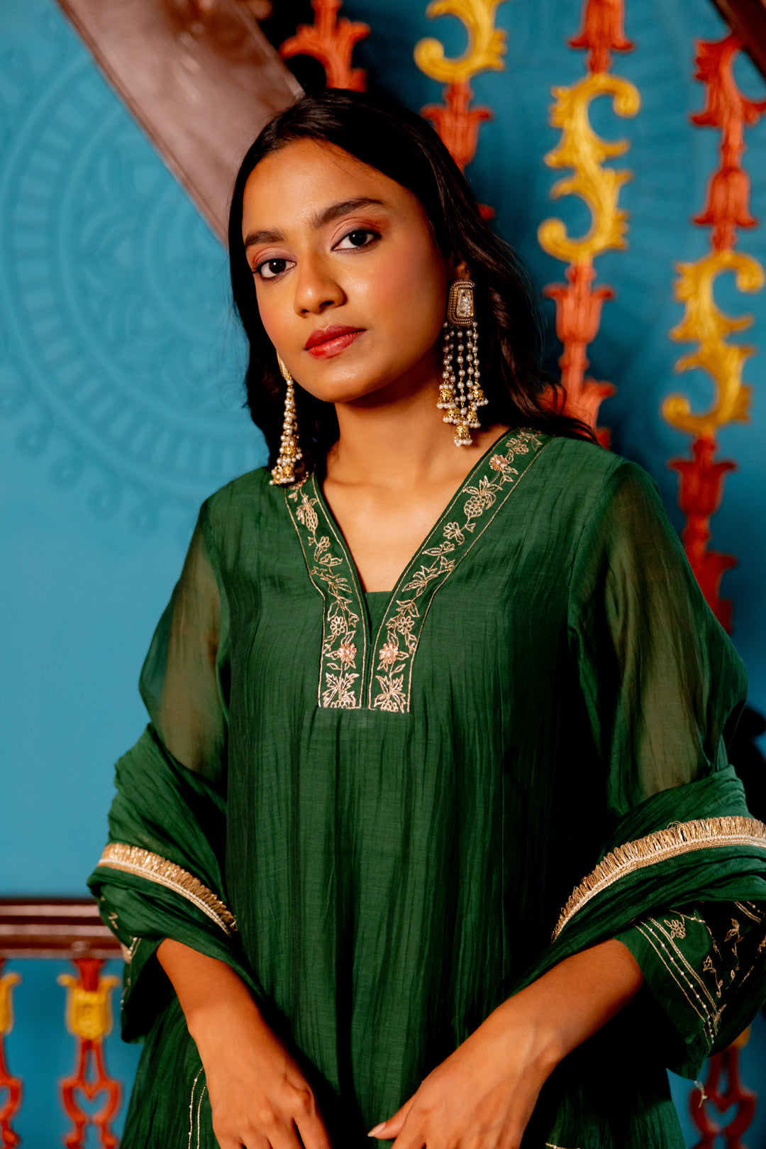 Shurbhi sharara kurta set