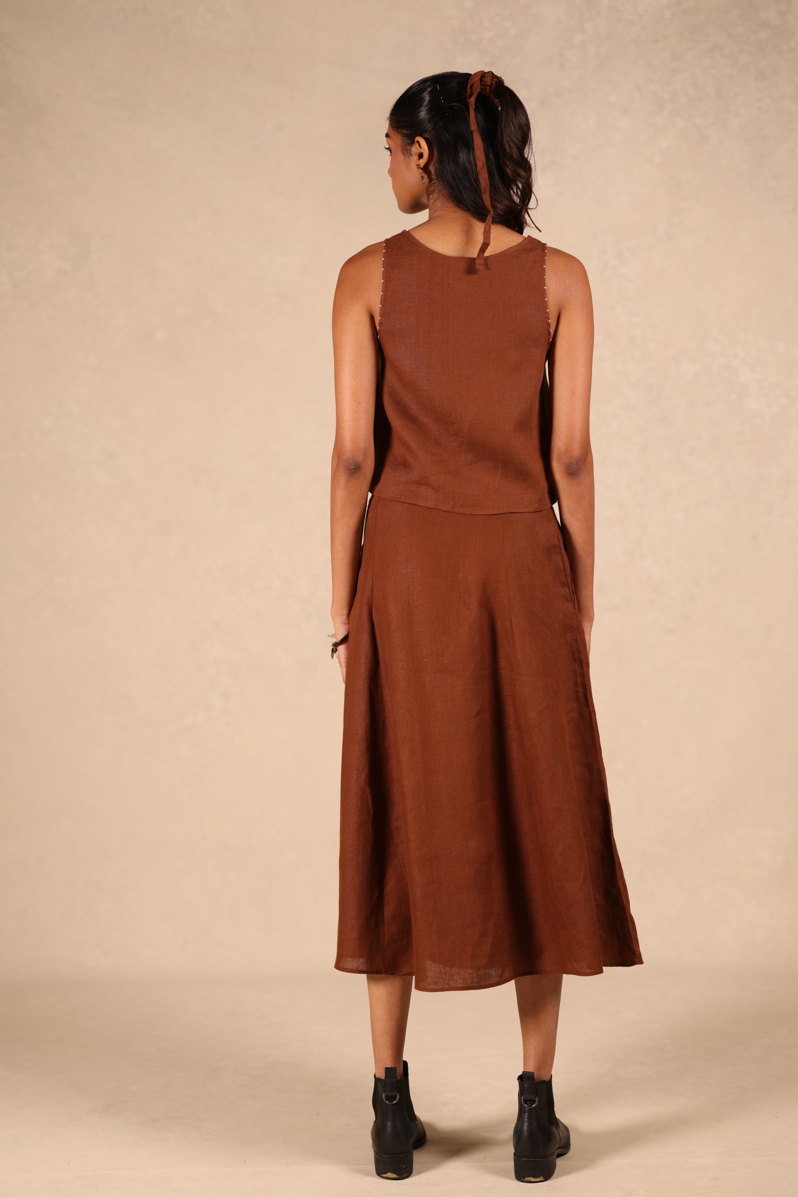 Linen skirt