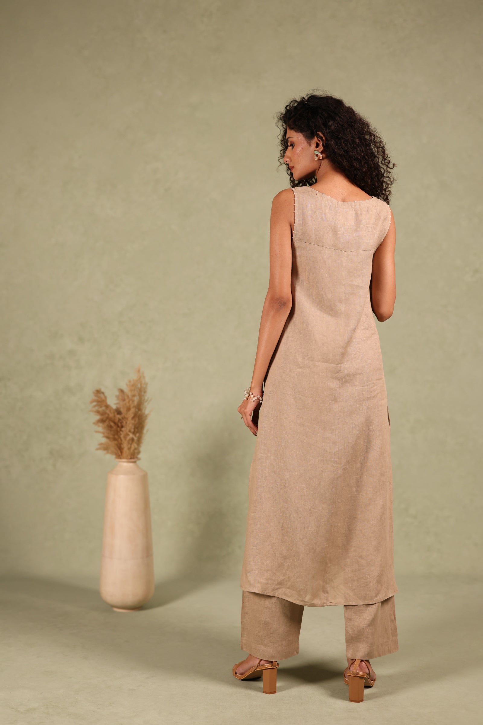 Linen Raga Kurta