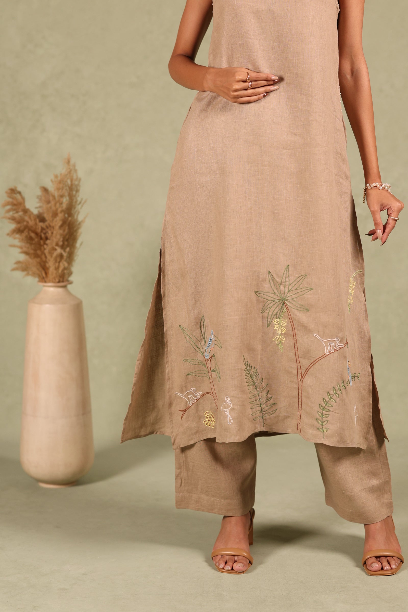 Linen Raga Kurta