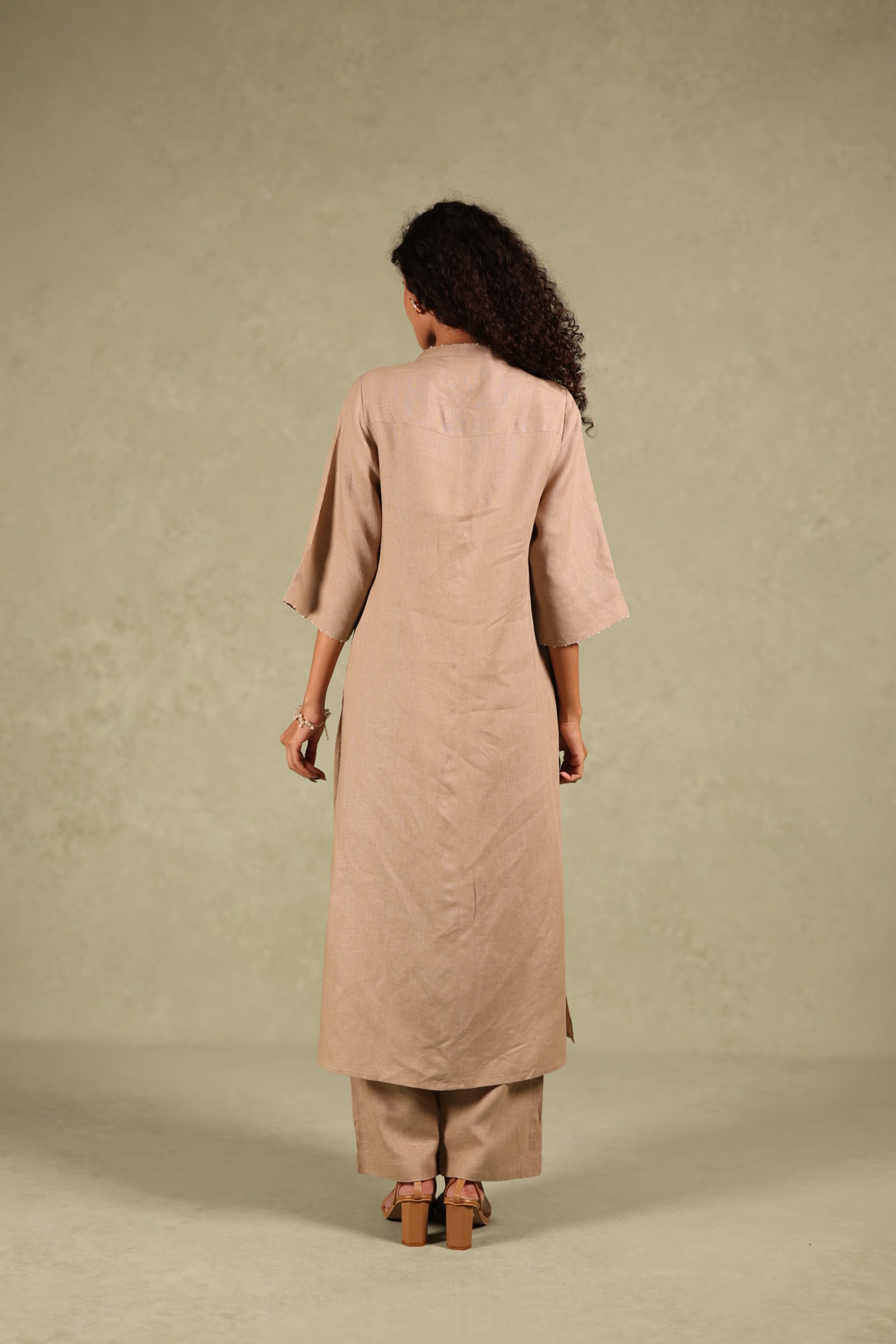 Linen Demi Kurta