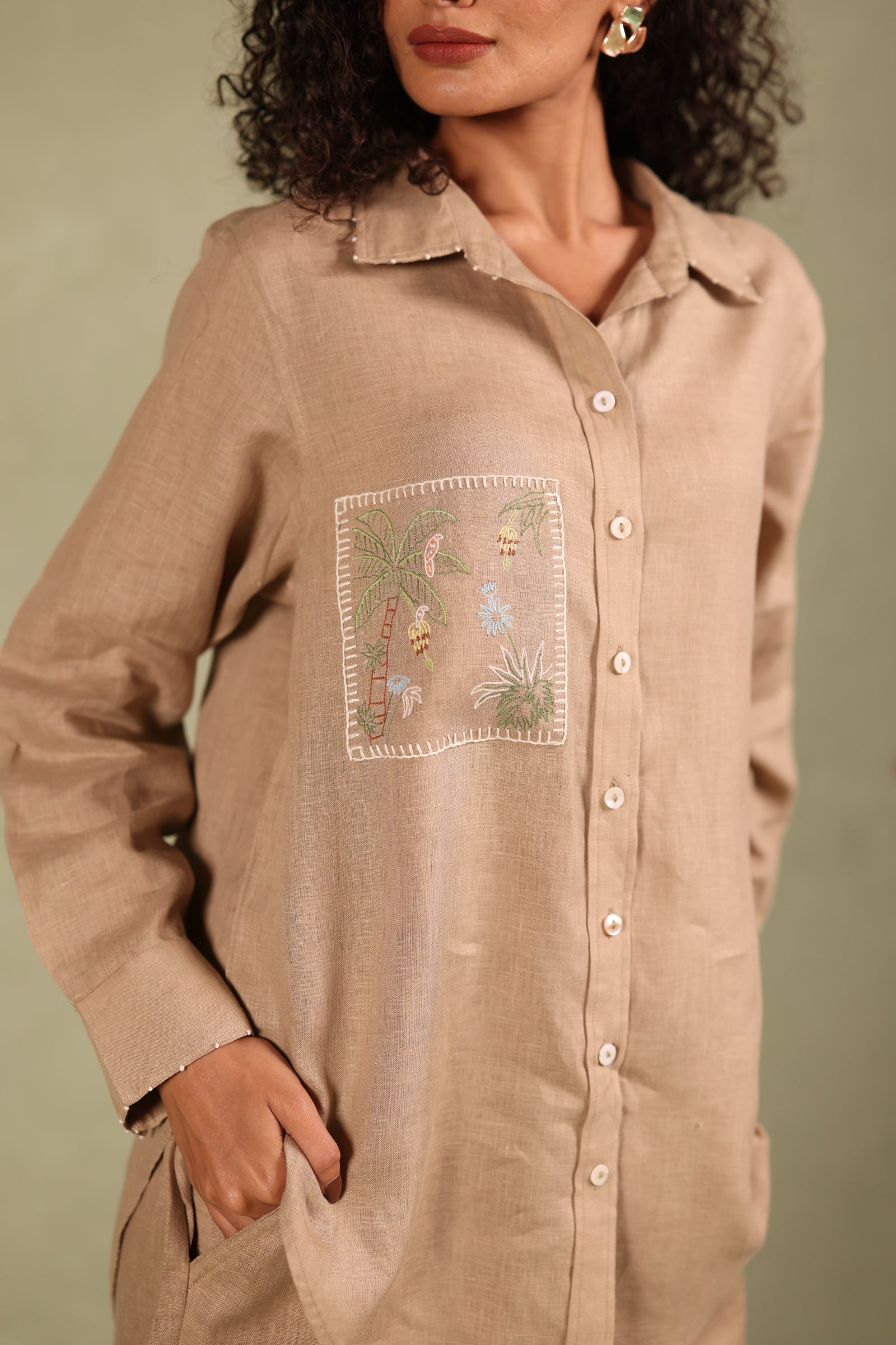 Linen Sandra Shirt