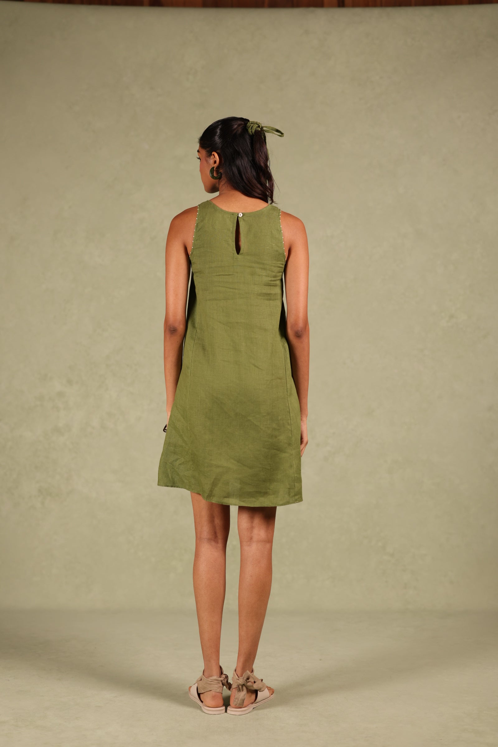Linen kylie dress