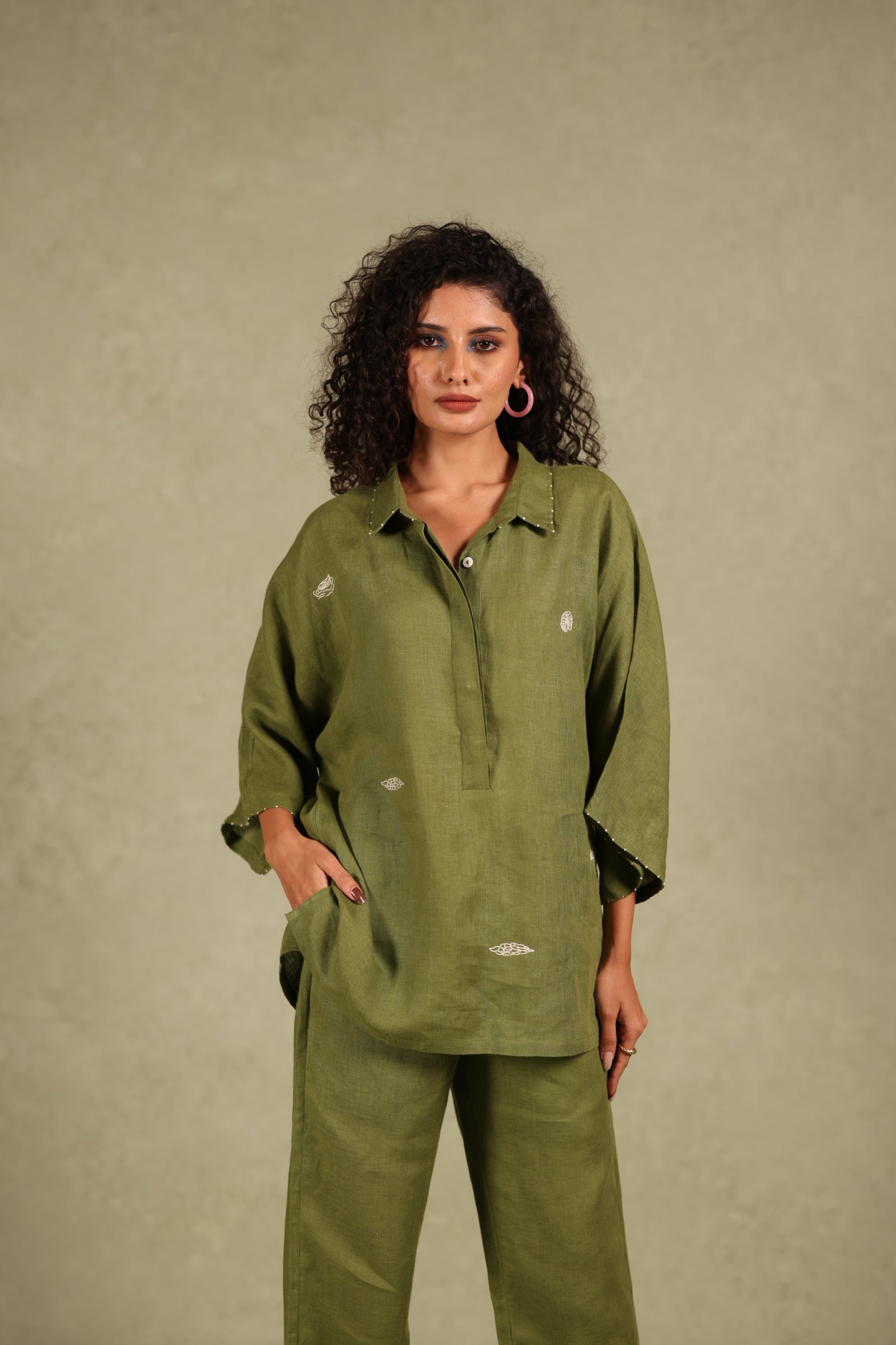 Linen Oversize shirt
