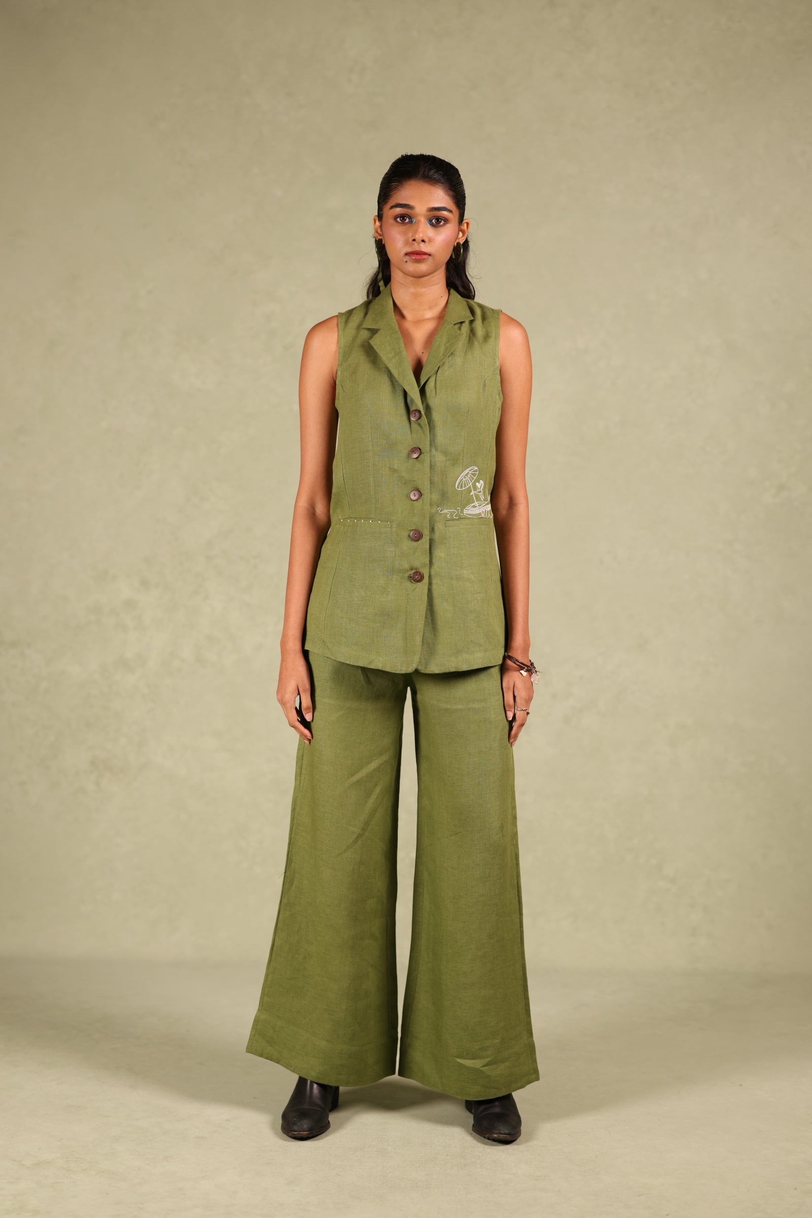Linen Ruth blazer
