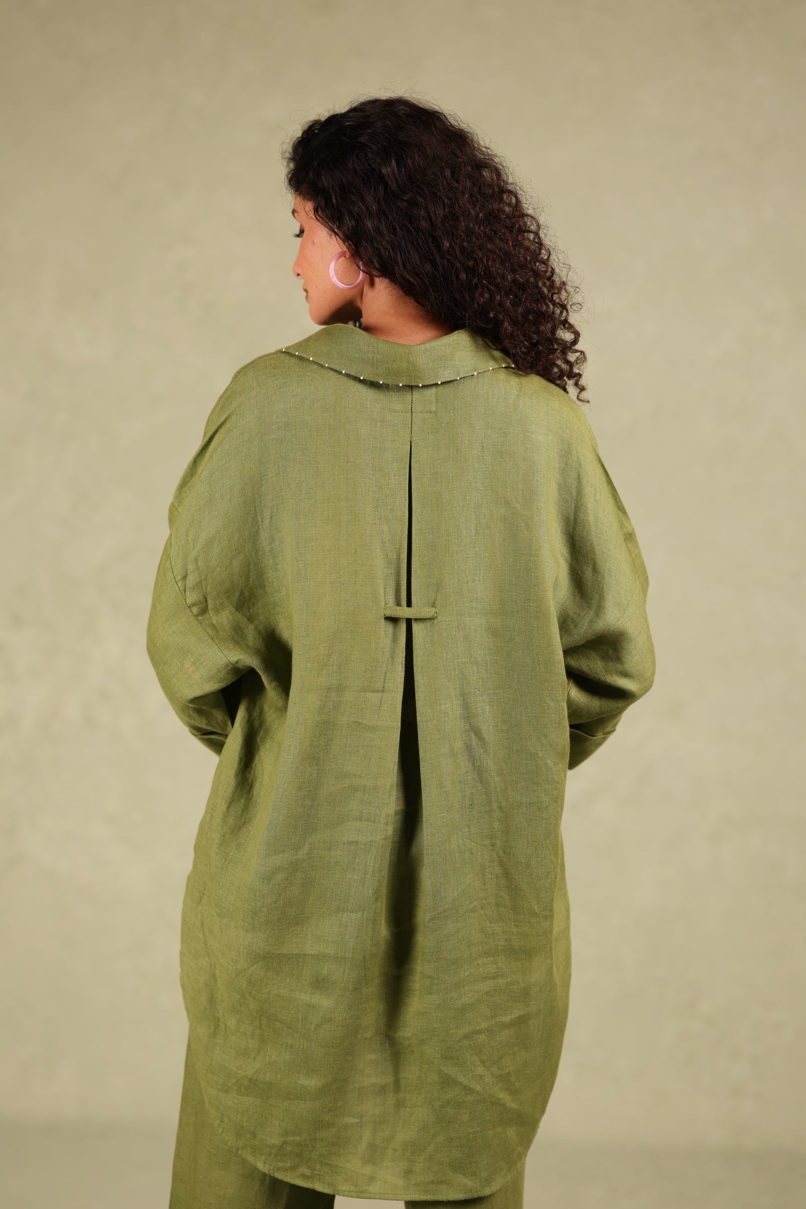 Linen Backloop shirt