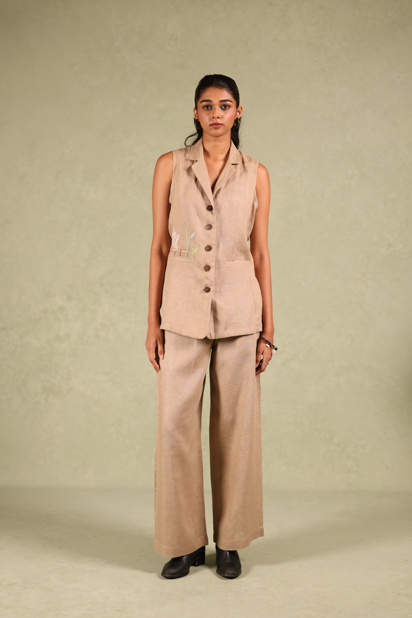 Linen Ruth Blazer