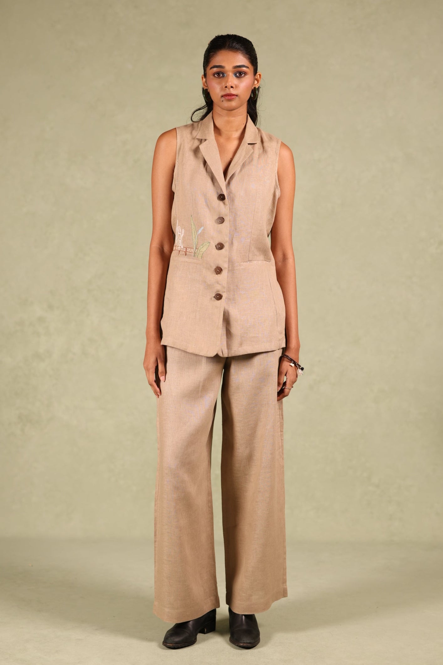 Linen Ruth Blazer