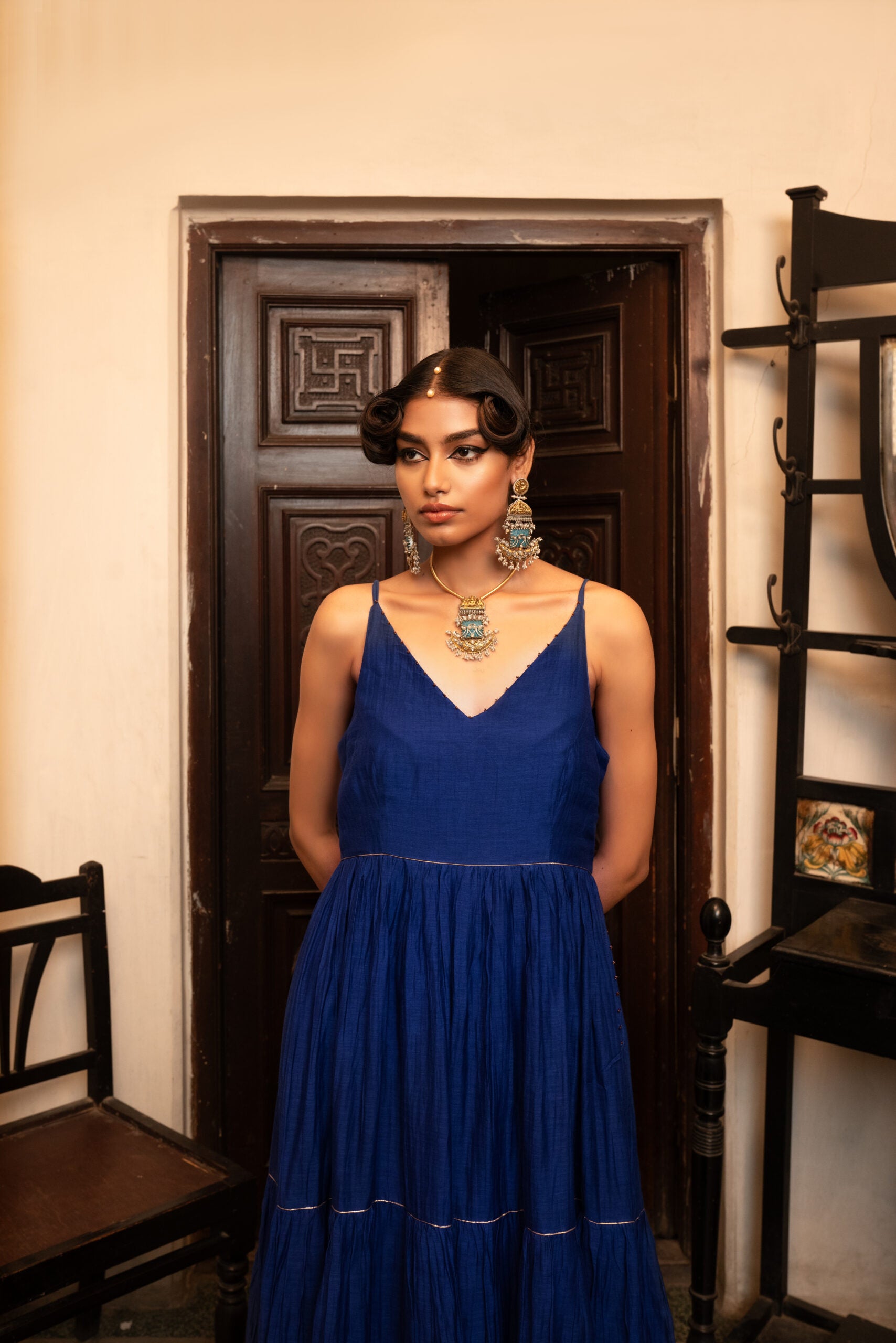 Nilambari Dress- mayur "Neela"