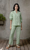 EMMA LINEN SHIRT - Pista