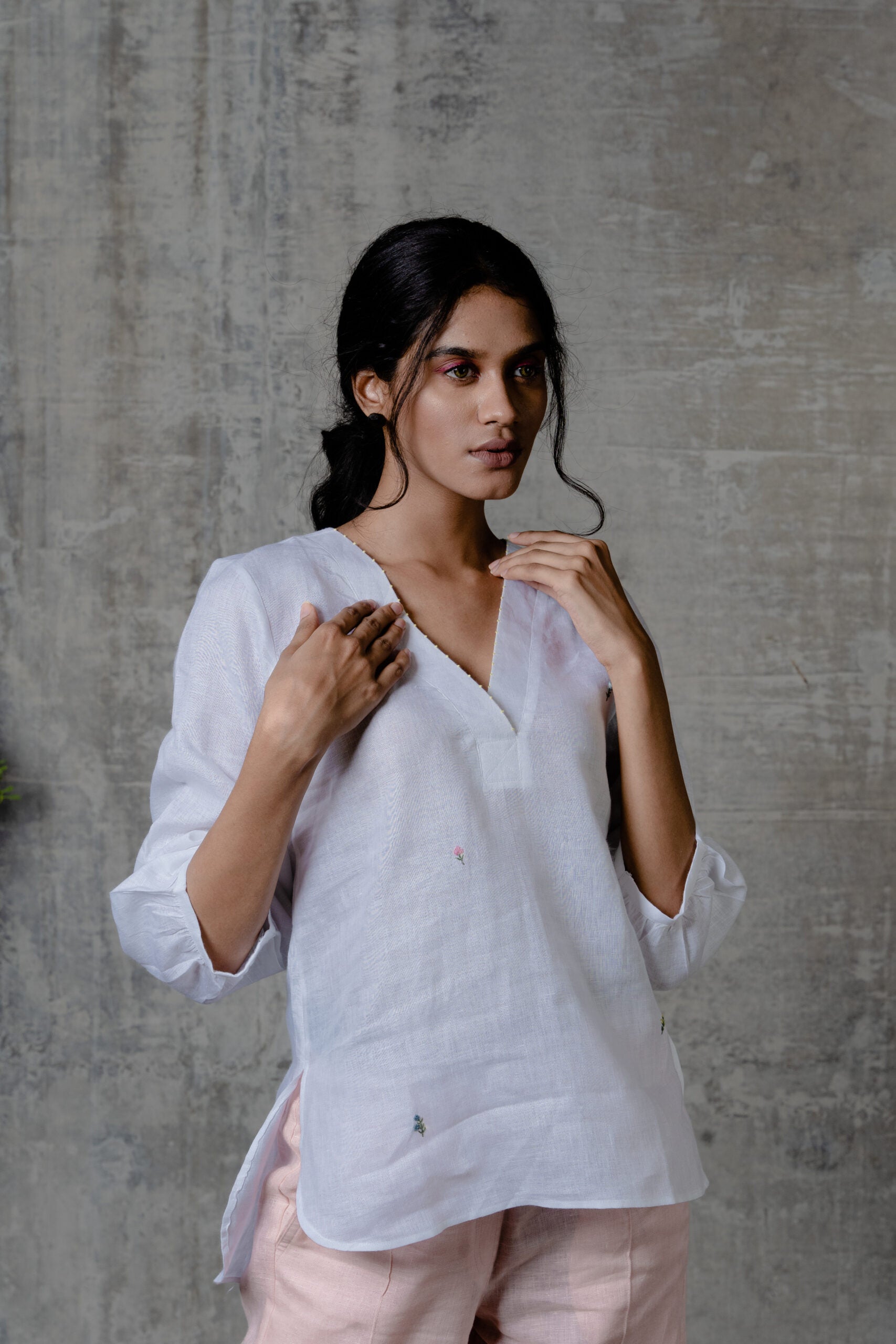 Aria Top - White