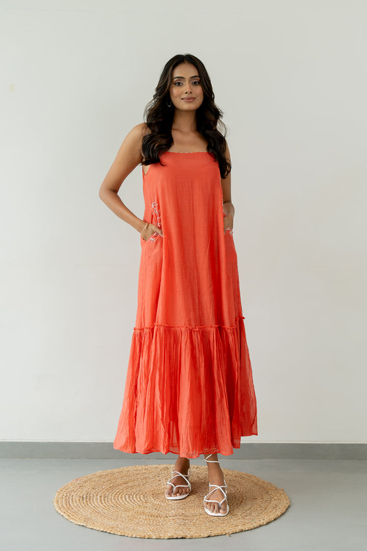 Dahlia-Chanderi-Slip-Dress-Apricot-