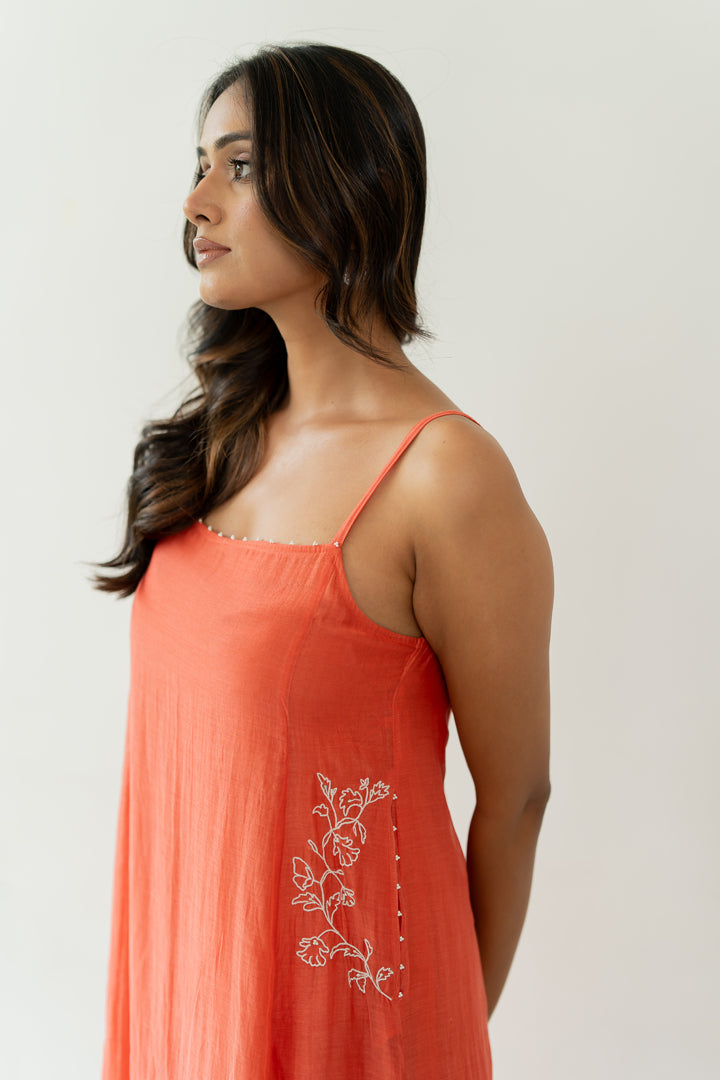 Dahlia-Chanderi-Slip-Dress-Apricot-