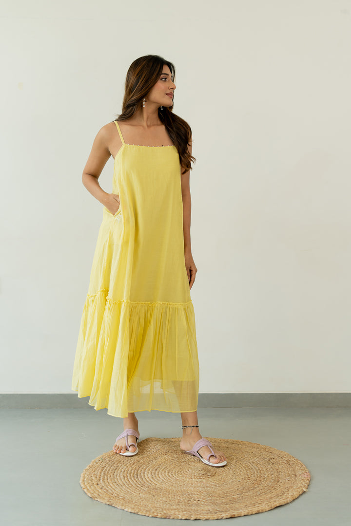 Dahlia-Chanderi-Slip-Dress-Lemon-Yellow-
