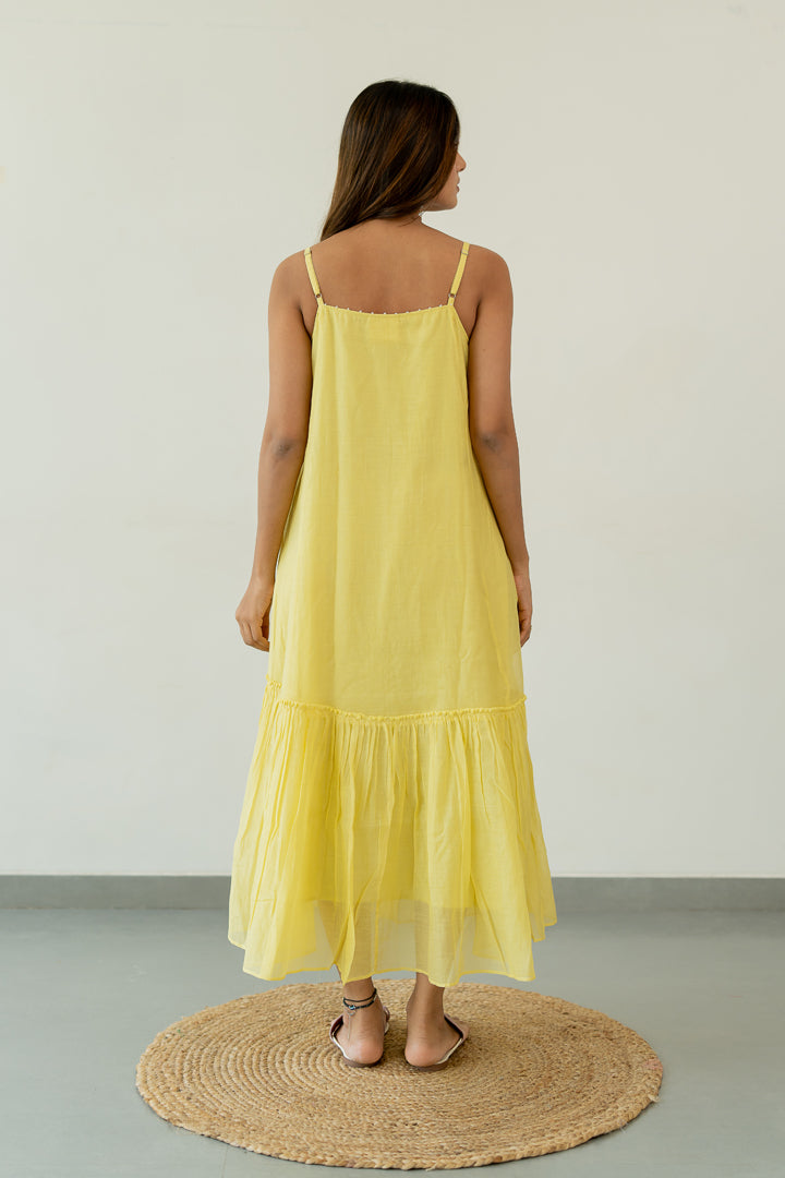 Dahlia-Chanderi-Slip-Dress-Lemon-Yellow-