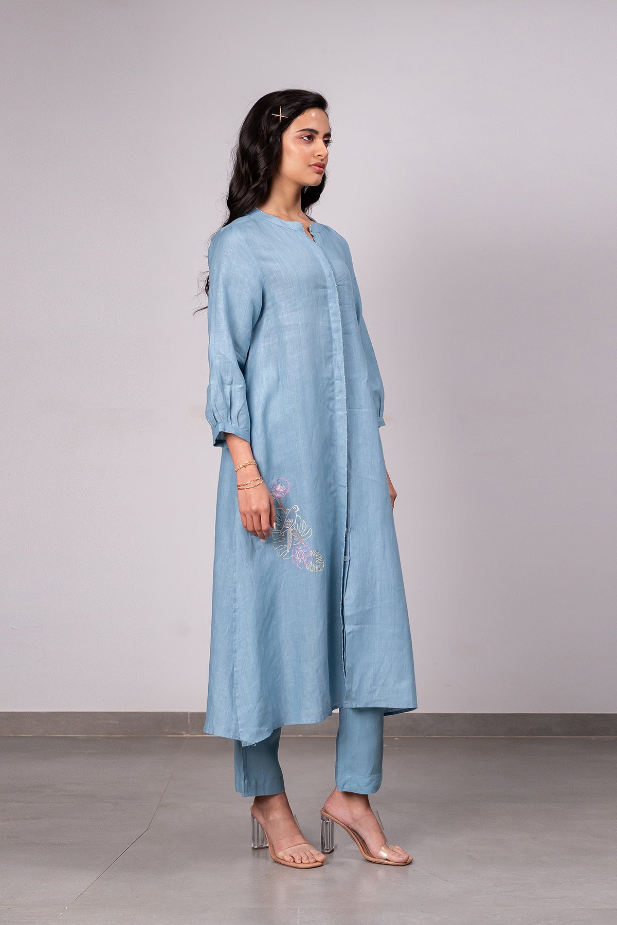 Demi Kurta - Icy Blue