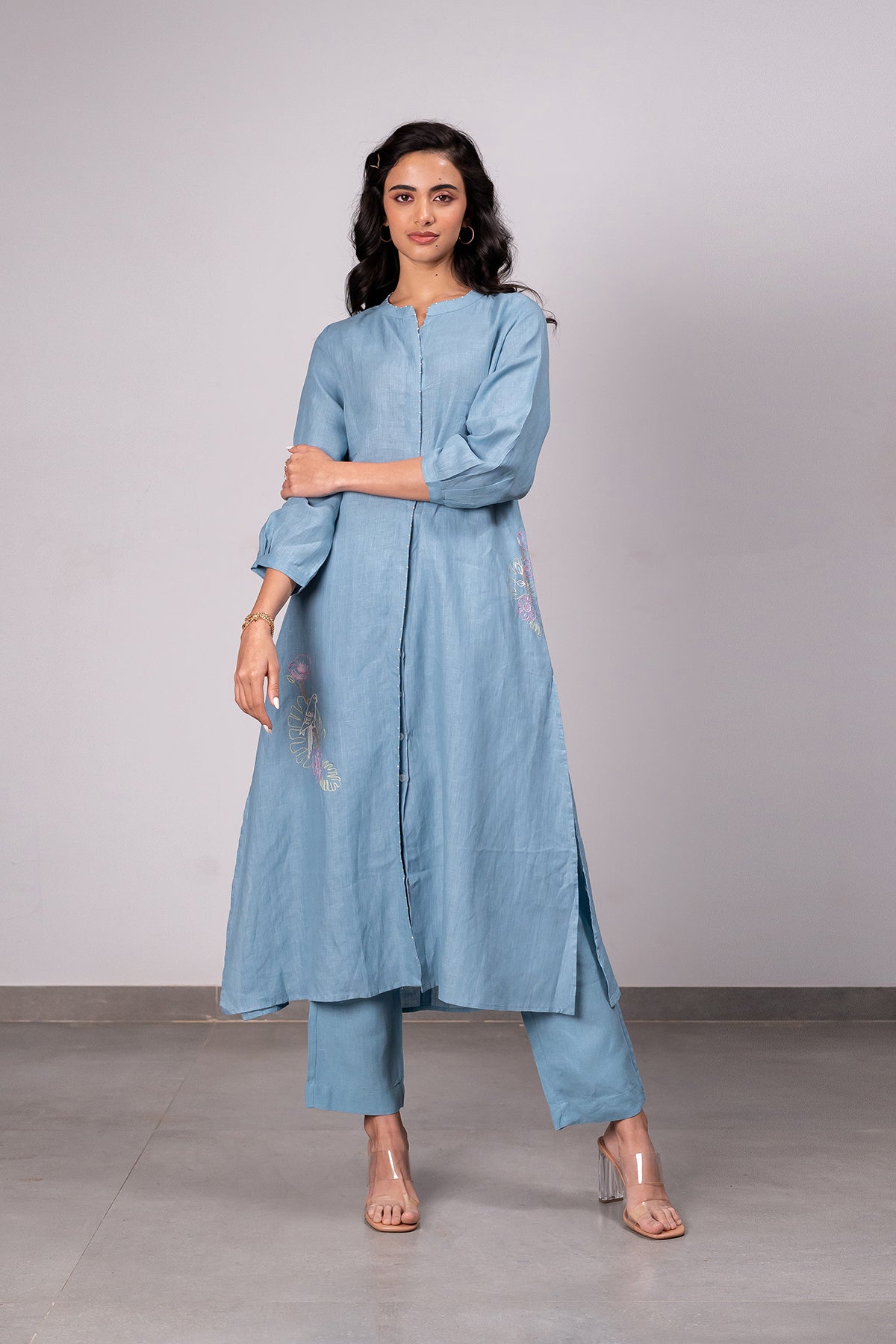 Demi Kurta - Icy Blue
