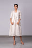Diane Linen Blazer With Welt Pockets - Ecru