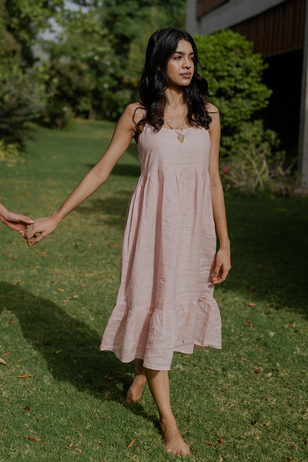 Florence prairie dress - Light Pink